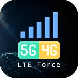 Biểu tượng 5G 4G Force LTE Network